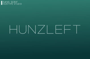 Hunzleft Sans Serif Font