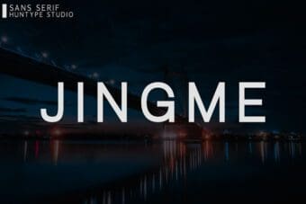 Jingme Sans Serif Font