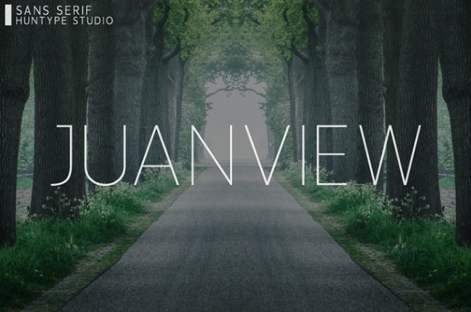 Juanview Sans Serif Font