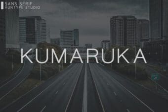 Kumaruka Sans Serif Font