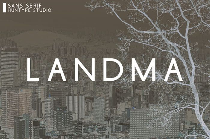 Landma Sans Serif Font