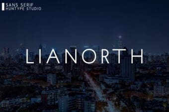 Lianorth Sans Serif Font