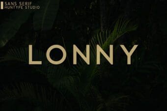 Lonny Sans Serif Font