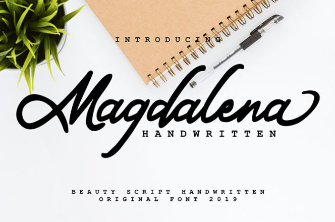 Magdalena Script Handwritten Font