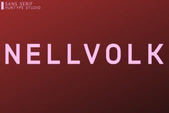 Nellvolk Sans Serif Font