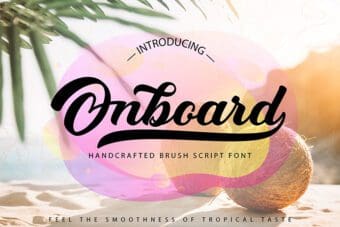 Onboard Script Font