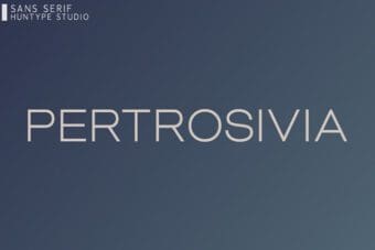 Pertrosivia Sans Serif Font