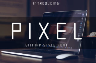 Pixel Display Font