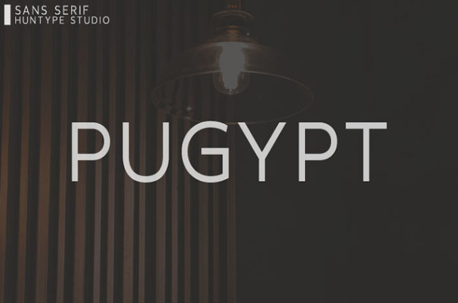 Pugypt Sans Serif Font