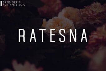 Ratesna Sans Serif Font