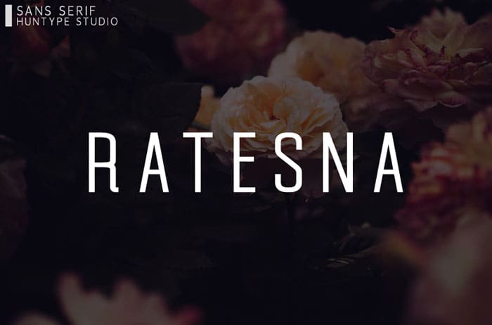 Ratesna Sans Serif Font
