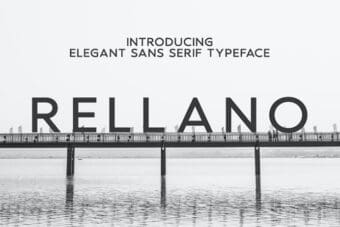 Rellano Sans Serif Font