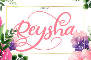 Reysha Script Font