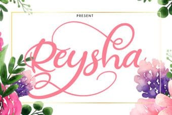Reysha Script Font