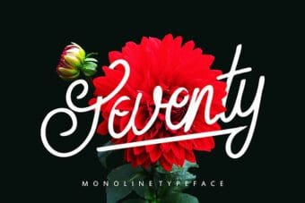 Seventy Script Font