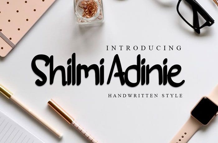 Shilmi Adinie Handwritten Font