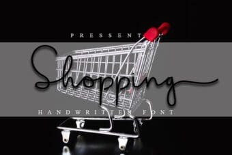 Shopping Handwritten Font