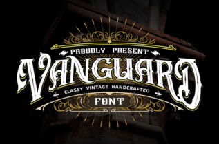 Vanguard Blackletter Font