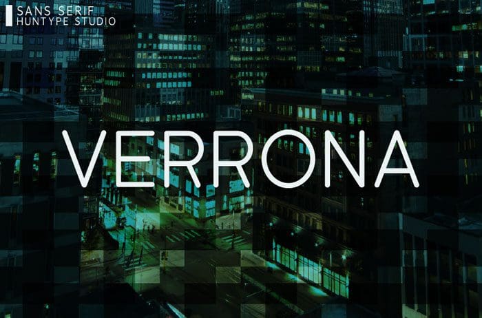 Verrona Sans Serif Font