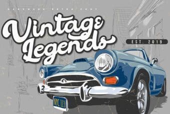 Vintage Legends Handwritten Font