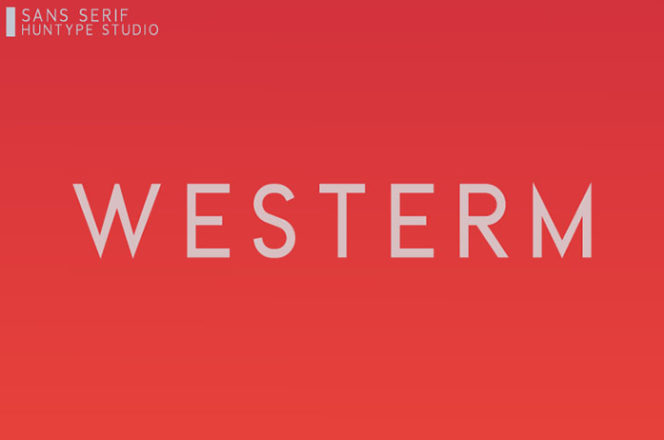 Westerm Sans Serif Font
