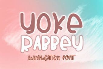 Yoke Rabbey Handwritten Font