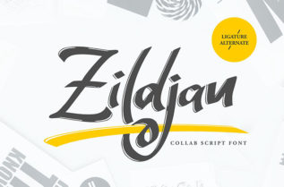 Zildjan Script Font