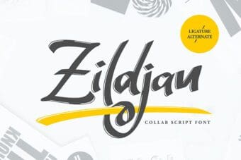 Zildjan Script Font