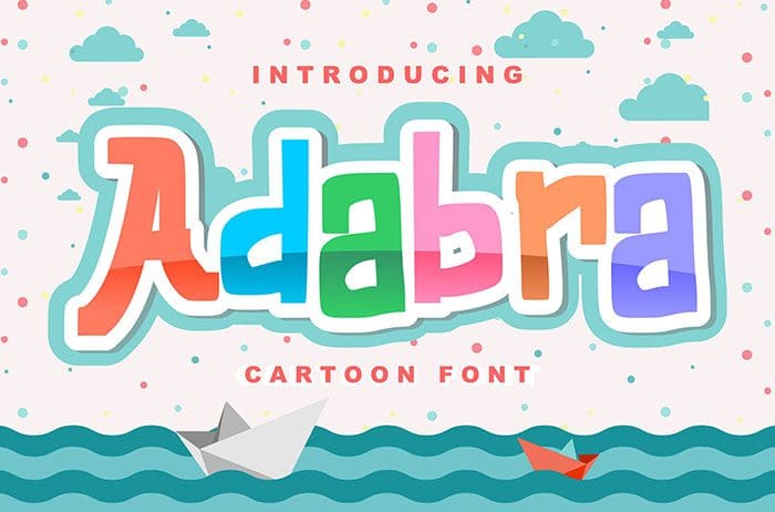 Adabra Display Font