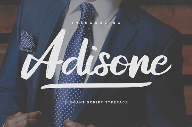 Adisone Script Font