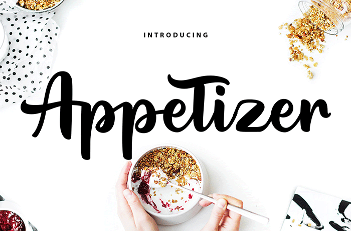 Appetizer Script Font