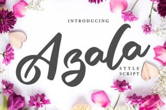 Azala Script Font