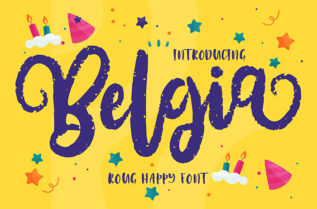 Belgia Decorative Font