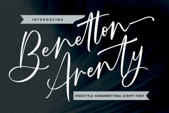 Benetton Arenty Script Font
