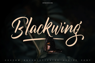 Blackwing Script Font
