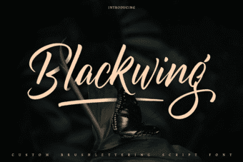 Blackwing Script Font