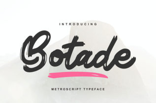 Botade Decorative Font