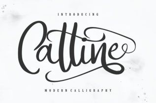 Catline Calligraphy Font