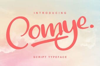 Comye Script Font
