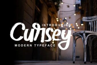 Cursey Decorative Font