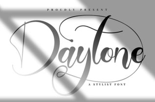 Daytone Script Font