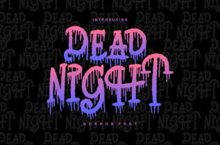 Dead Night Horror Font