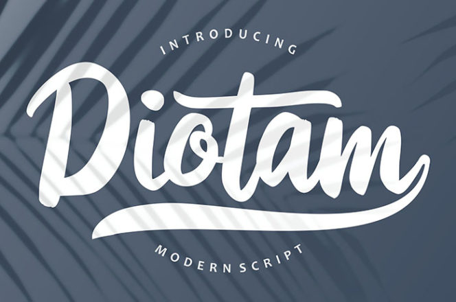 Diotam Script Font