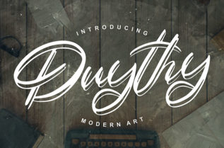 Duythy Handwritten Font