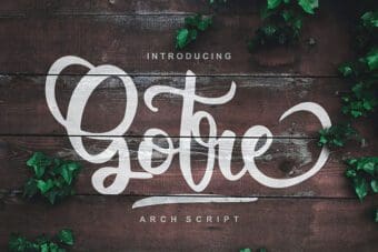 Gotre Script Font