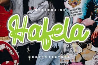 Hafela Script Font