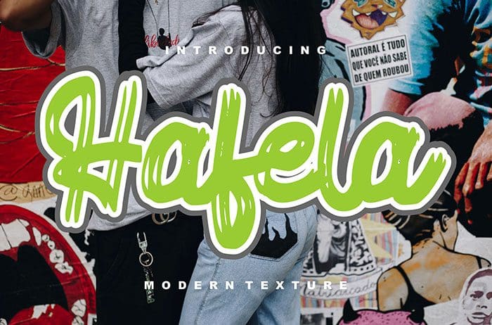 Hafela Script Font