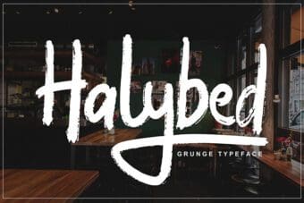 Halybed Decorative Font