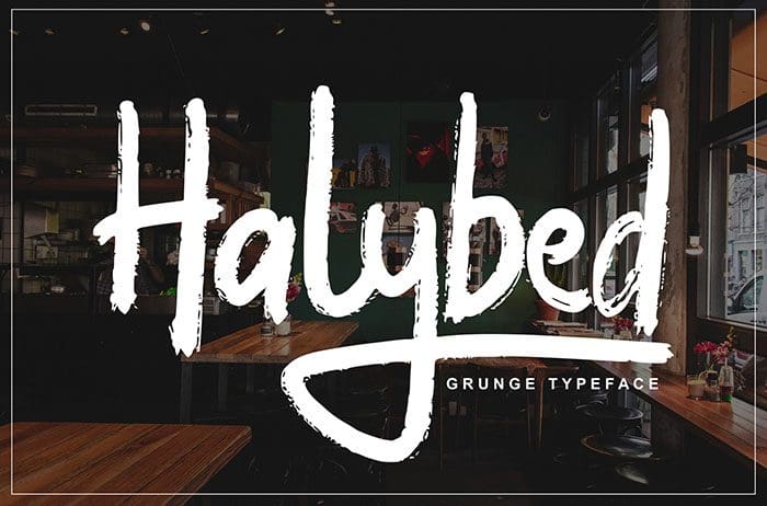Halybed Decorative Font