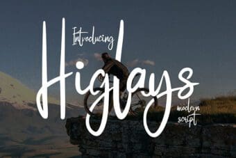 Higlays Script Font